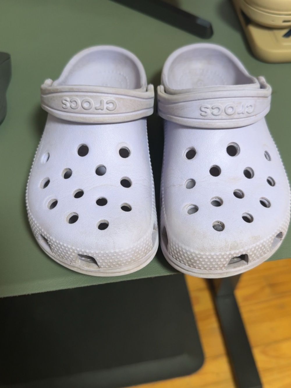 CROCS Kids Classic Clog in White